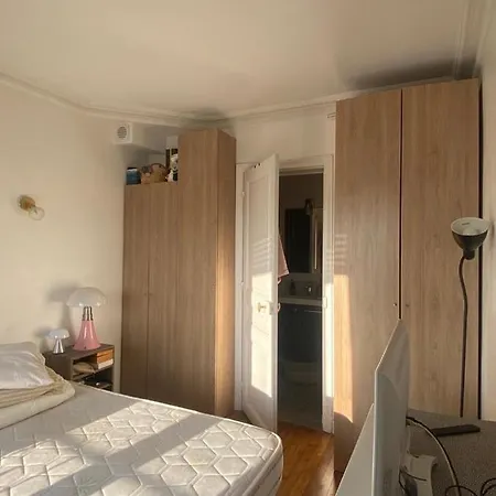 Ensoleille, Et Equipe Avec Vue Tour Eiffel Et Pantheon Apartment Paris